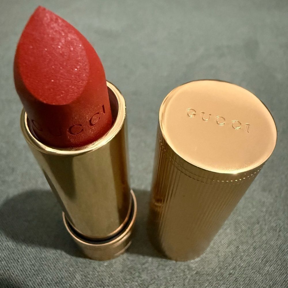 GUCCI ROUGE À LÈVRES MAT LIPSTICK – JANET RUST 505 - Picture 5 of 17
